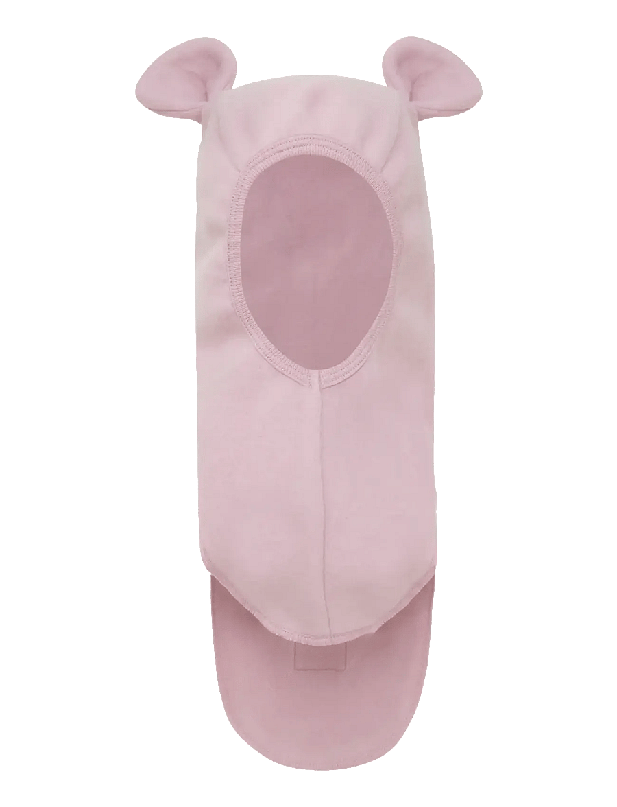 Huttelihut - Balaclava Ears Cotton Fleece - accessoires d'hiver - deauville mauve - 0