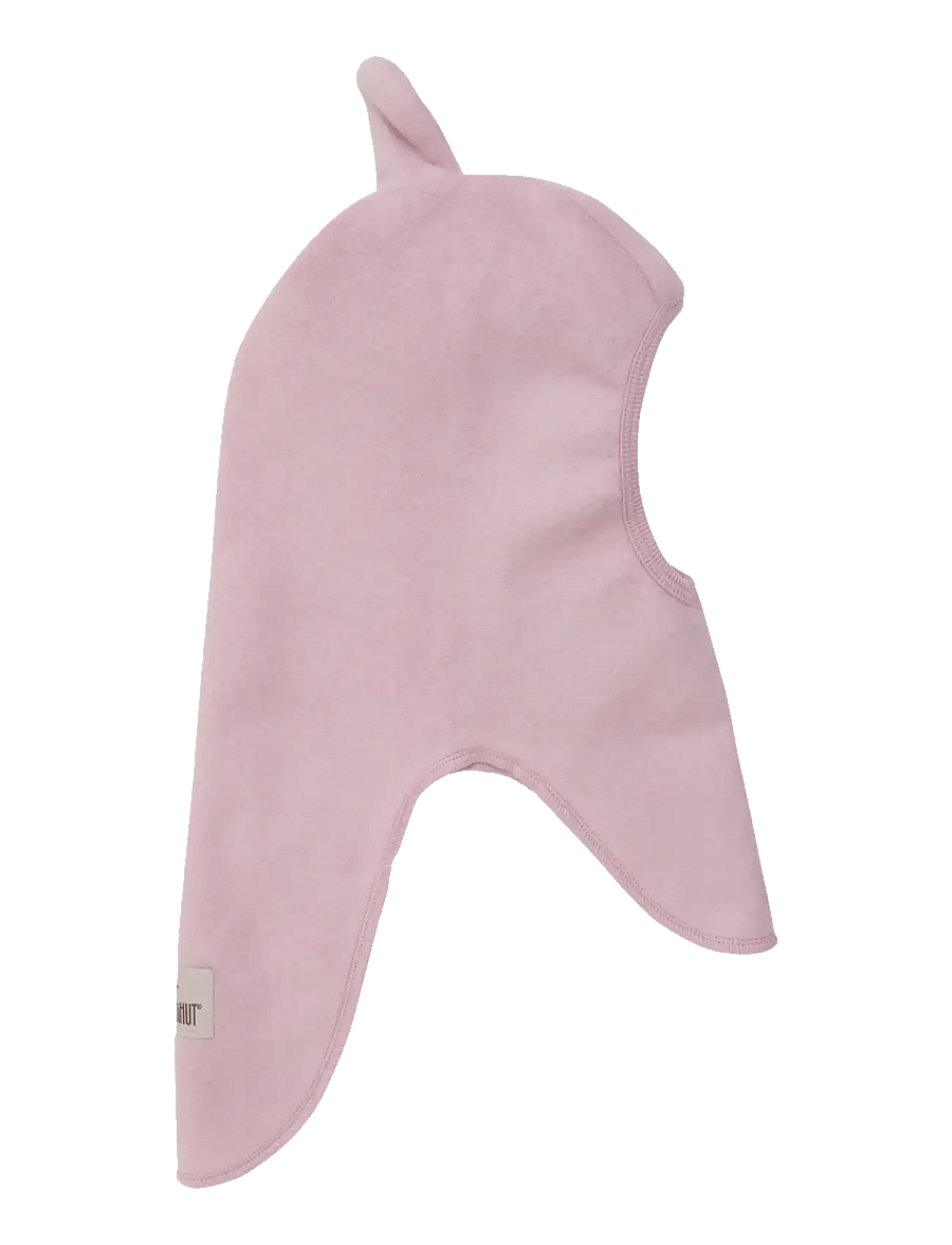 Huttelihut - Balaclava Ears Cotton Fleece - accessoires d'hiver - deauville mauve - 1