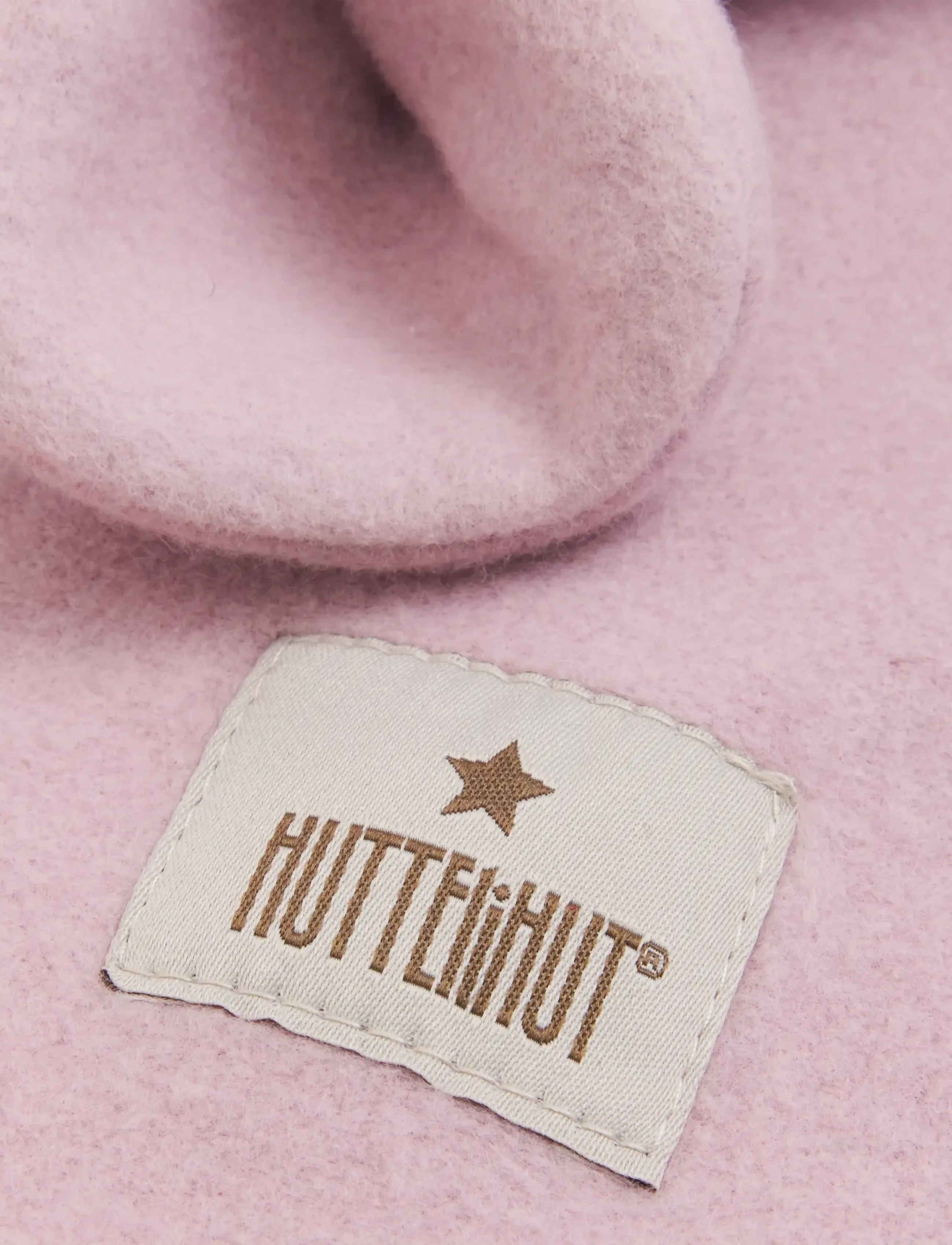 Huttelihut - Balaclava Ears Cotton Fleece - accessoires d'hiver - deauville mauve - 2