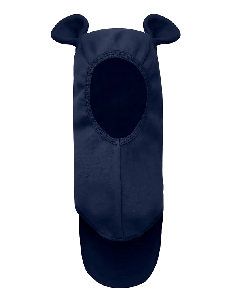 Huttelihut - Balaclava Ears Cotton Fleece - vinter tilbehør - navy blazer - 0