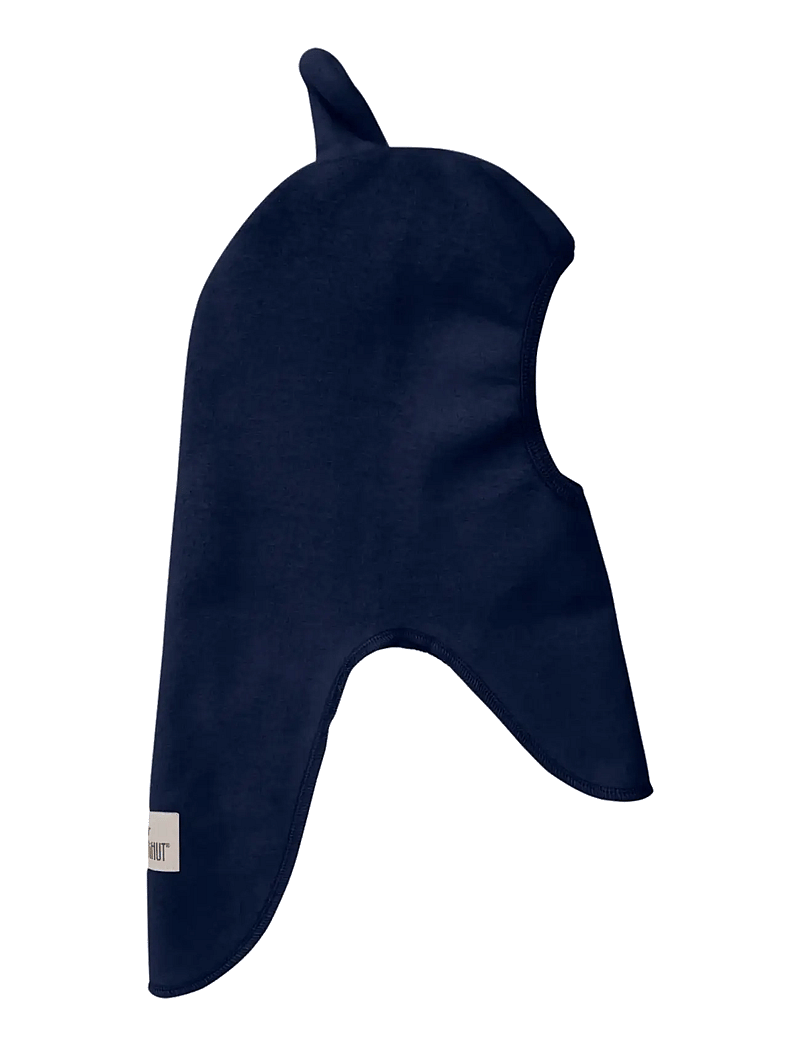 Huttelihut - Balaclava Ears Cotton Fleece - vinter tilbehør - navy blazer - 1
