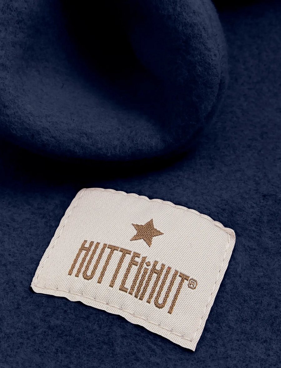 Huttelihut - Balaclava Ears Cotton Fleece - winteraccessoires - navy blazer - 2