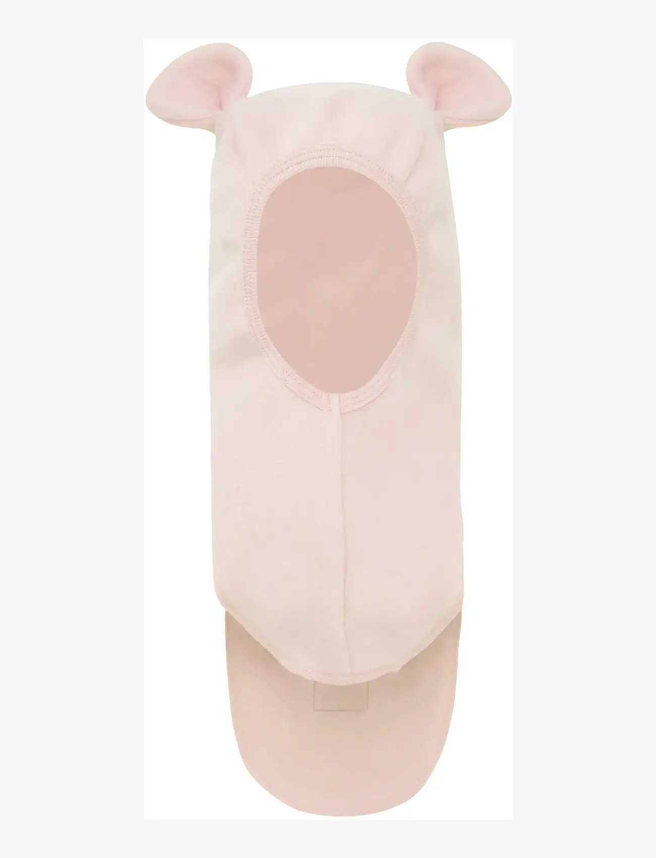 Huttelihut - Balaclava Ears Cotton Fleece - vinter tilbehør - peach blush - 0