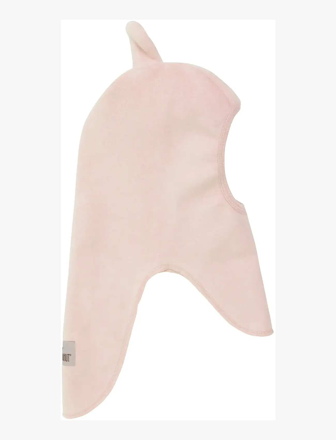 Huttelihut - Balaclava Ears Cotton Fleece - vinter tilbehør - peach blush - 1
