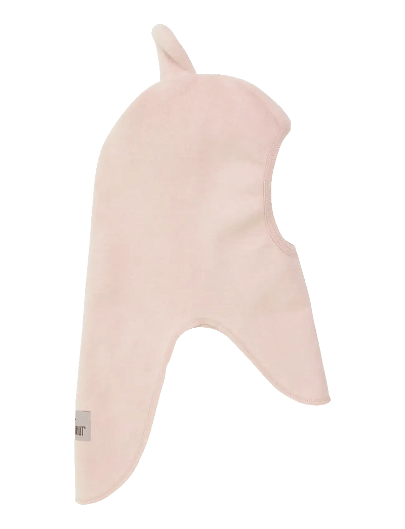 Huttelihut - Balaclava Ears Cotton Fleece - vinter tilbehør - peach blush - 1