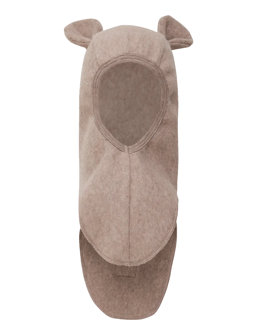 Huttelihut - Balaclava Ears Cotton Fleece - winteraccessoires - savannah melange - 0