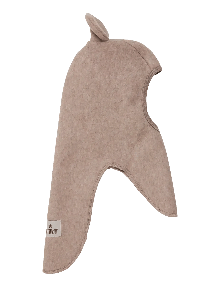 Huttelihut - Balaclava Ears Cotton Fleece - winteraccessoires - savannah melange - 1