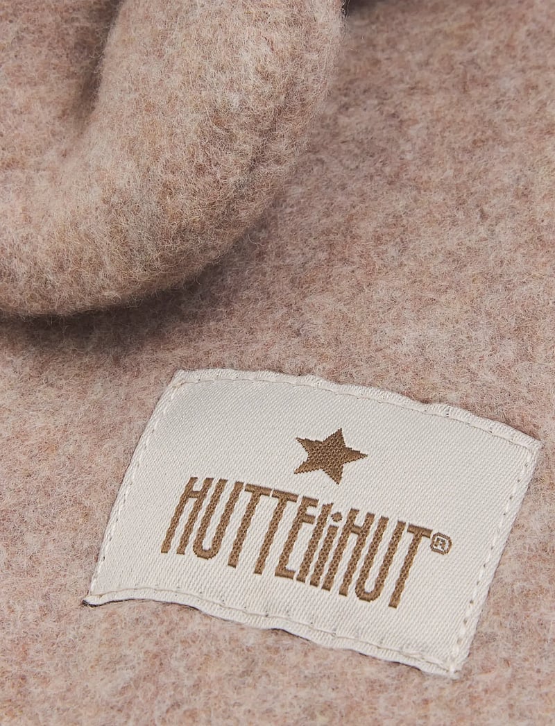Huttelihut - Balaclava Ears Cotton Fleece - vinter tilbehør - savannah melange - 2