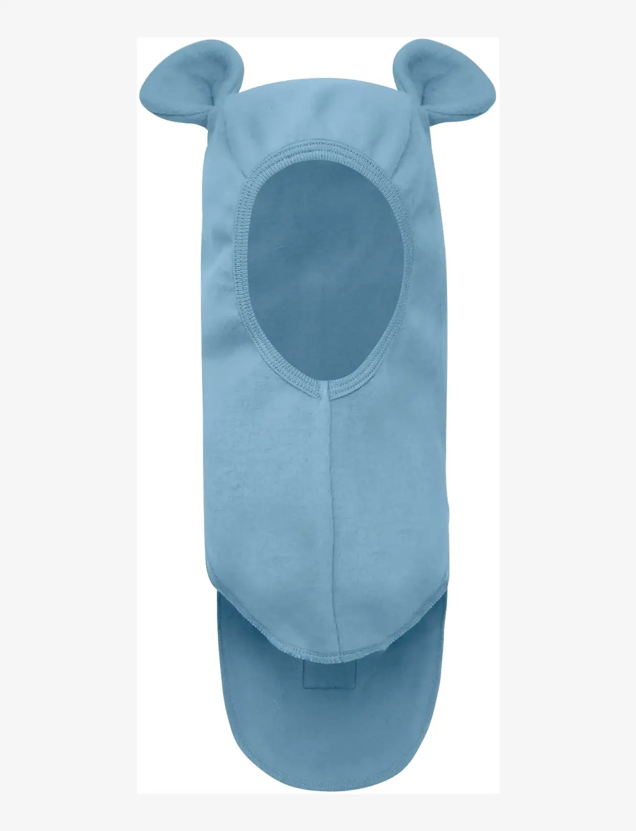 Huttelihut - Balaclava Ears Cotton Fleece - vinter tilbehør - windward blue - 0