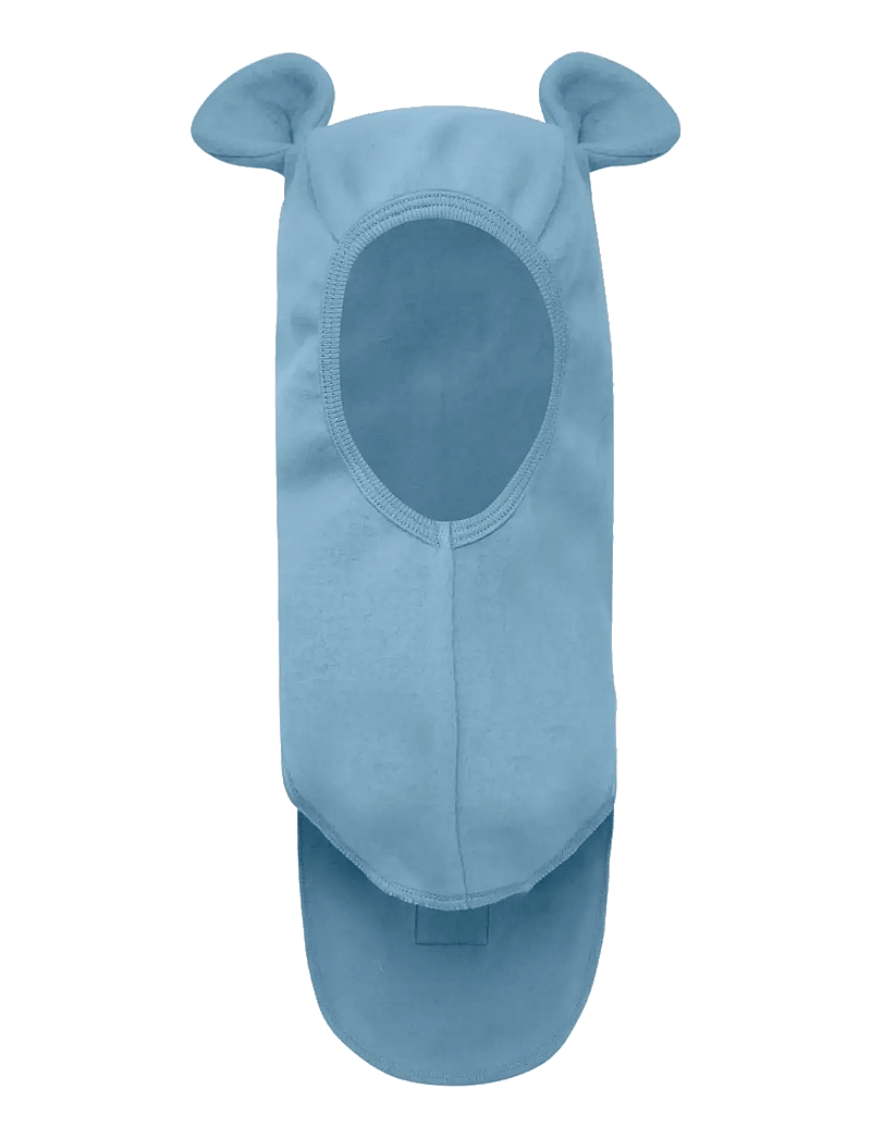 Huttelihut - Balaclava Ears Cotton Fleece - vinter tilbehør - windward blue - 0