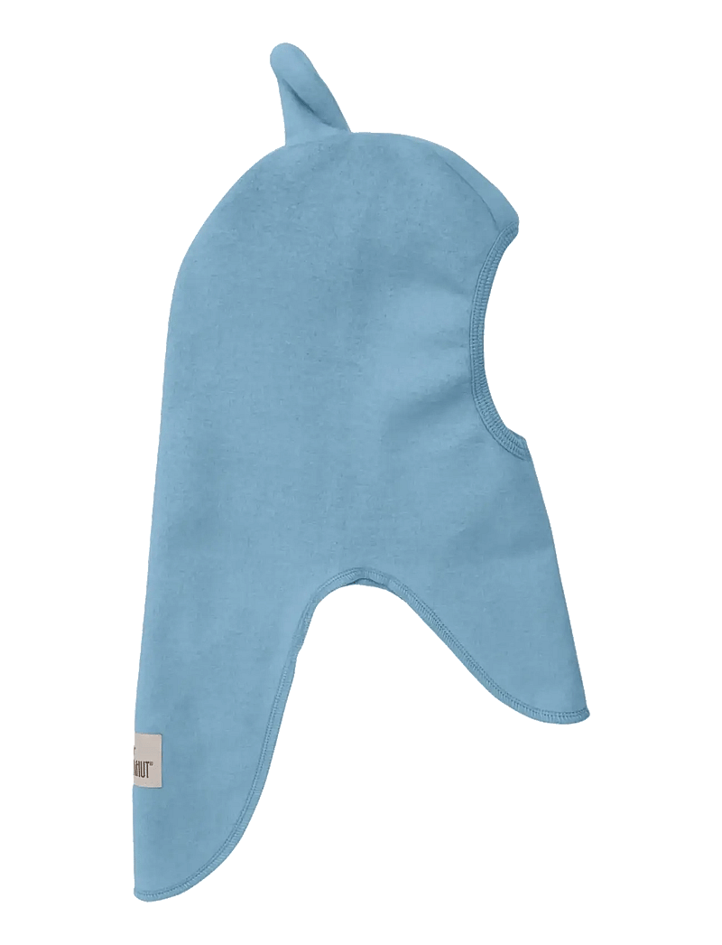 Huttelihut - Balaclava Ears Cotton Fleece - vinter tilbehør - windward blue - 1