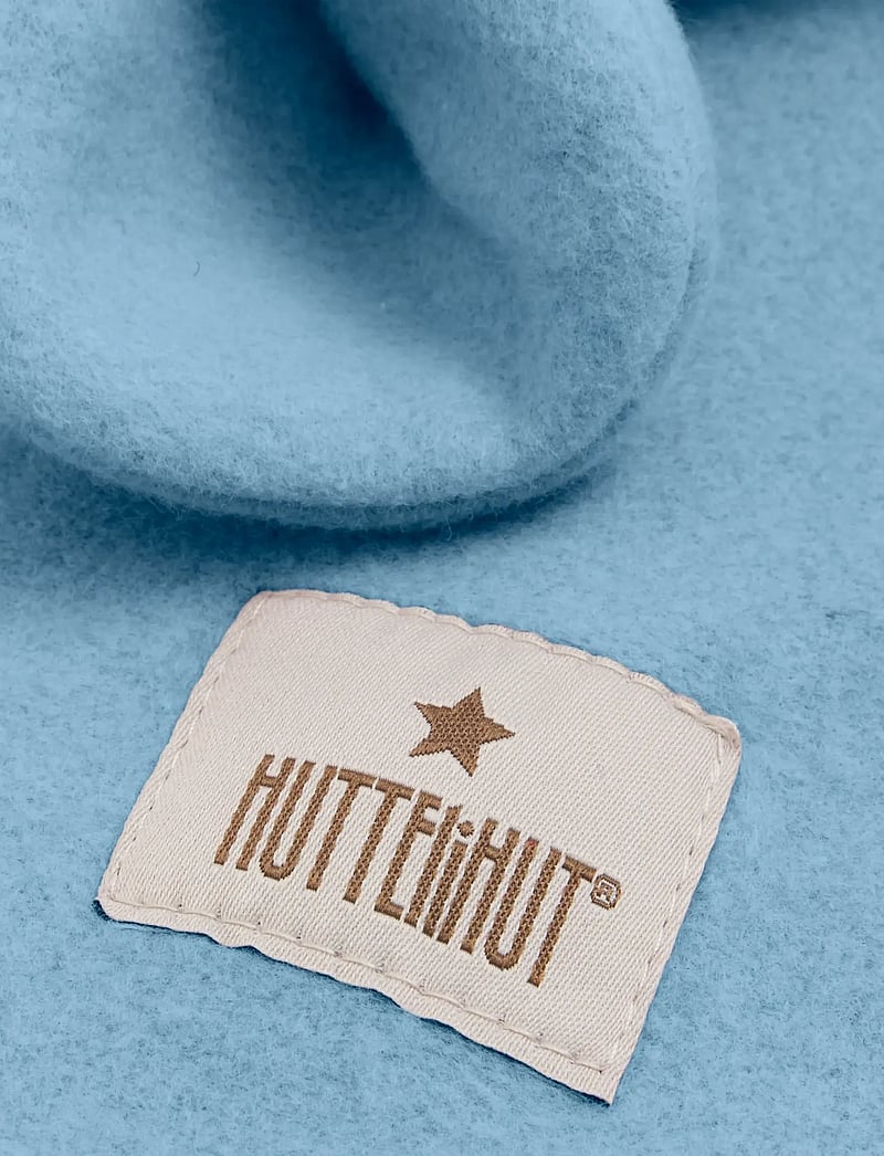 Huttelihut - Balaclava Ears Cotton Fleece - vinter tilbehør - windward blue - 2