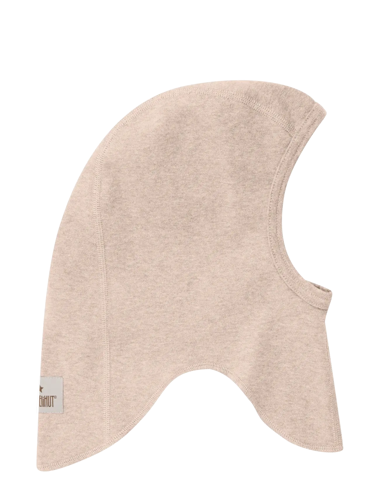 Balaclava Cotton Rib - CAMEL MELANGE