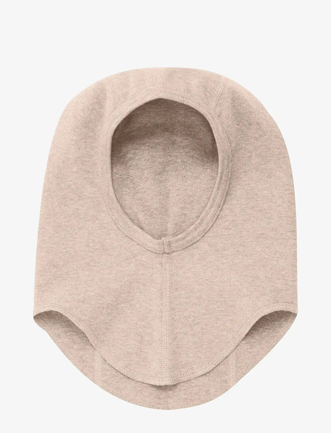 Huttelihut - Balaclava Cotton Rib - vinter tilbehør - camel melange - 1