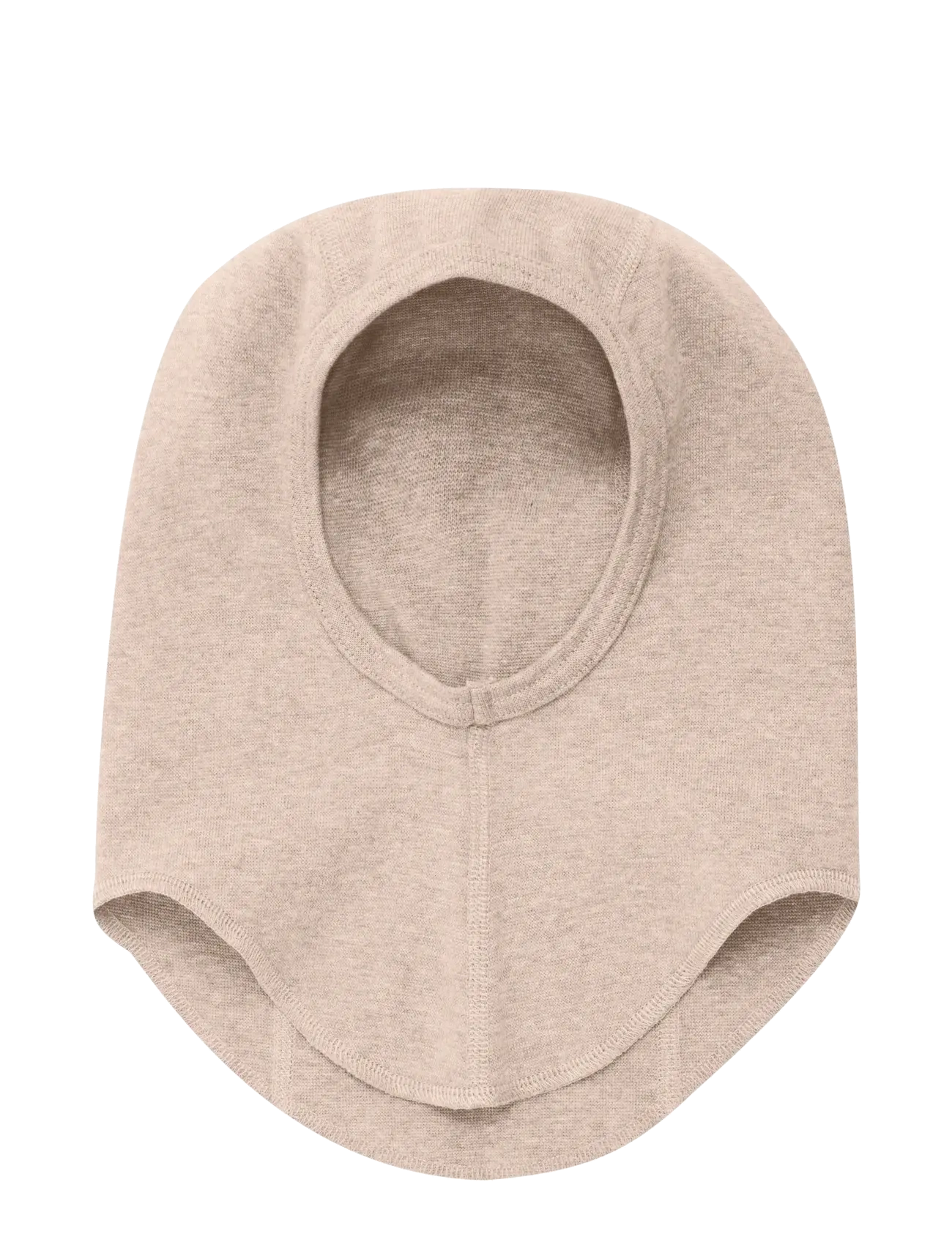 Huttelihut - Balaclava Cotton Rib - winteraccessoires - camel melange - 1