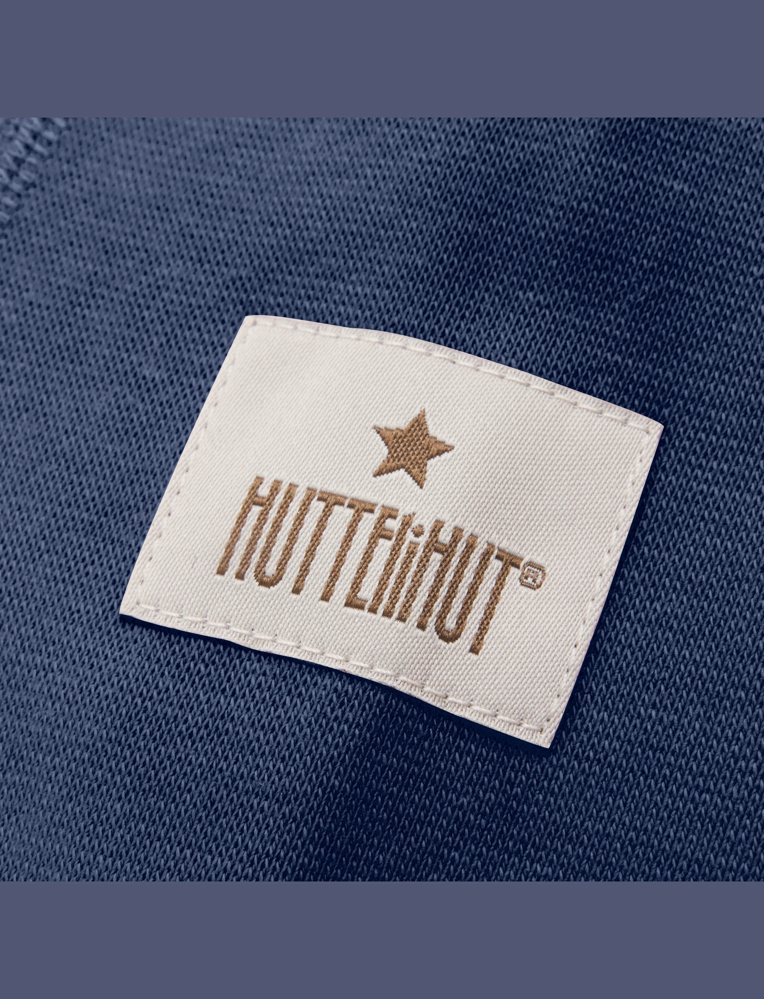Huttelihut - Balaclava Cotton Rib - vinteraccessoarer - navy blazer - 2