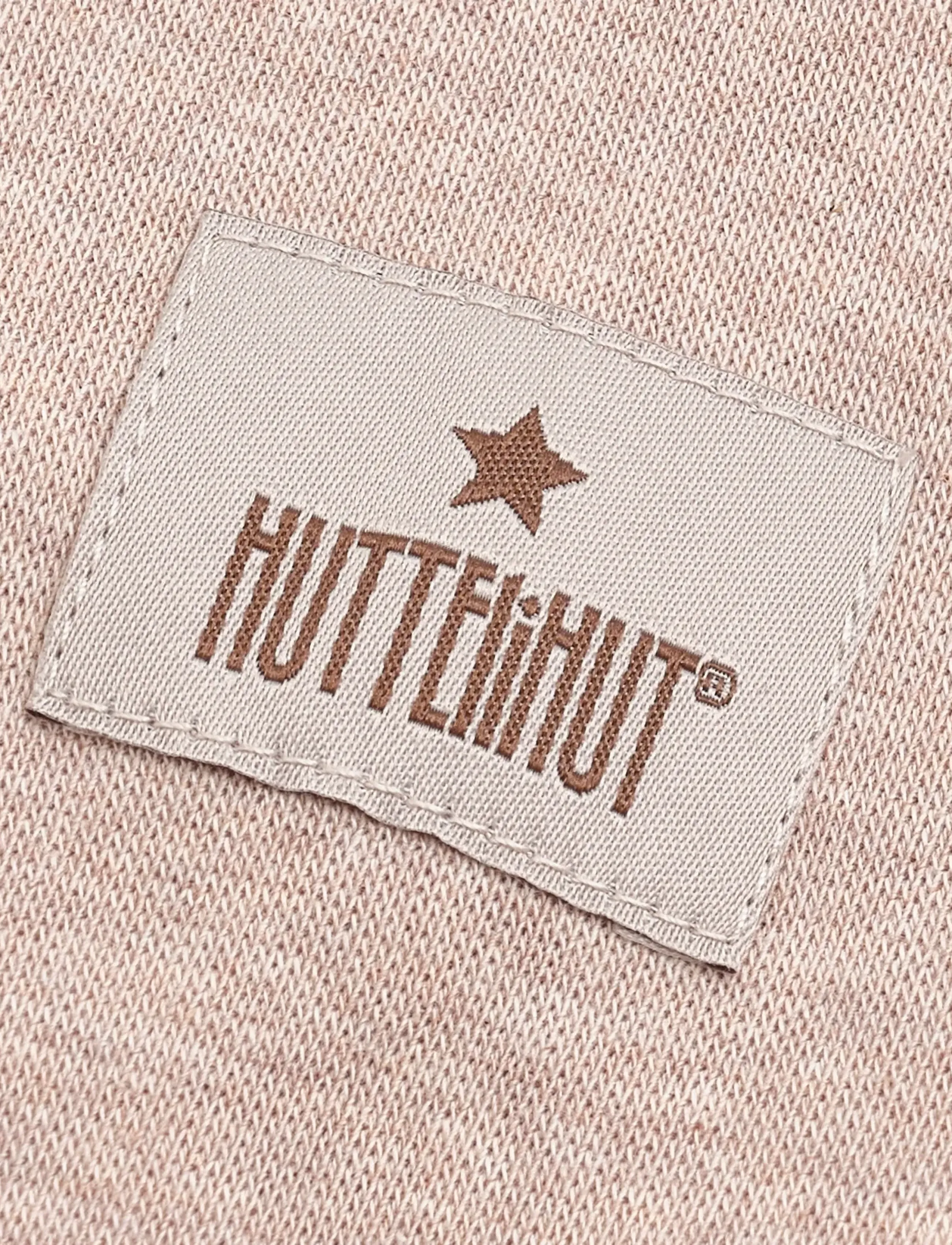 Huttelihut - Balaclava Ears Cotton Rib - vinter tilbehør - camel melange - 2