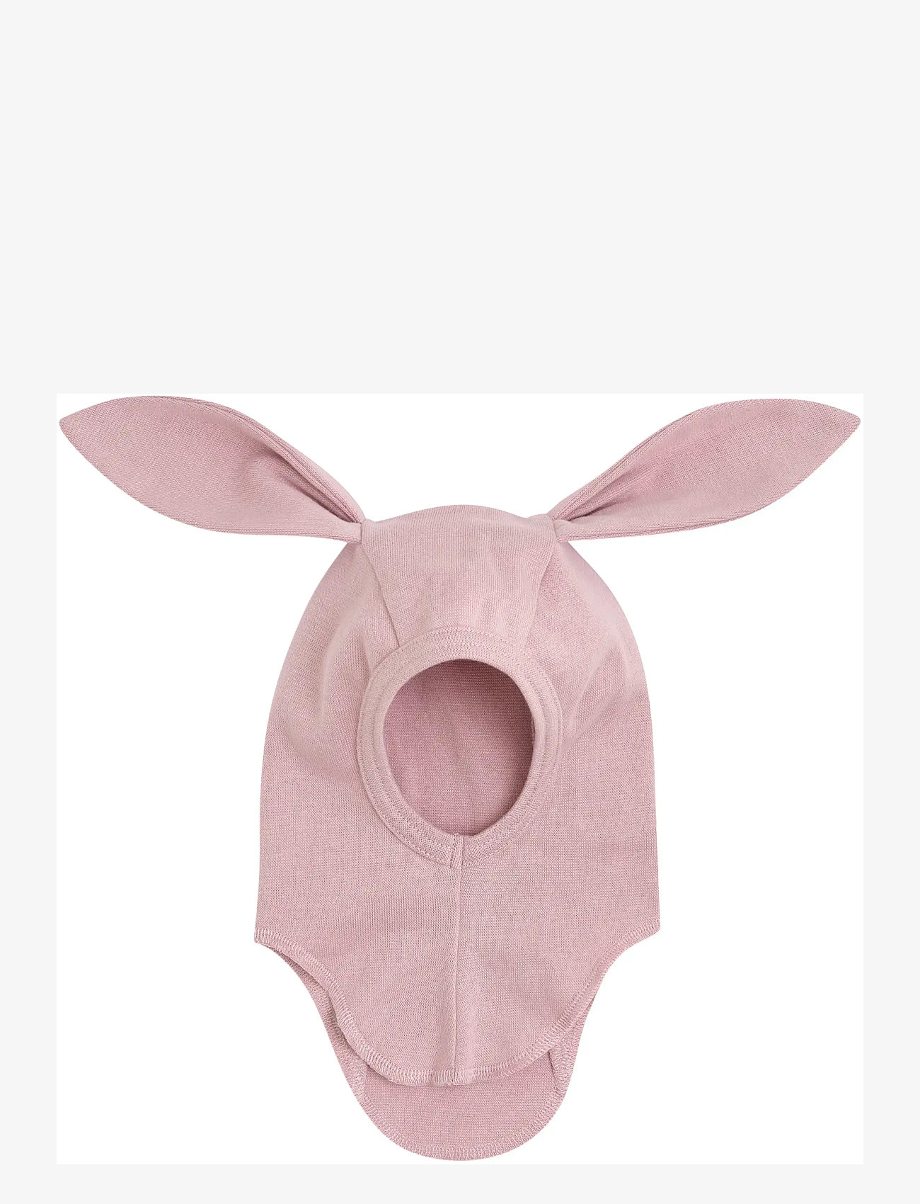 Huttelihut - Balaclava Ears Cotton Rib - winteraccessoires - deauville mauve - 0