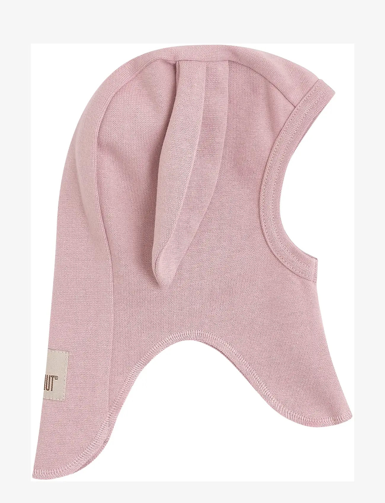 Huttelihut - Balaclava Ears Cotton Rib - winteraccessoires - deauville mauve - 1