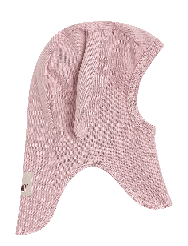 Huttelihut - Balaclava Ears Cotton Rib - winteraccessoires - deauville mauve - 1