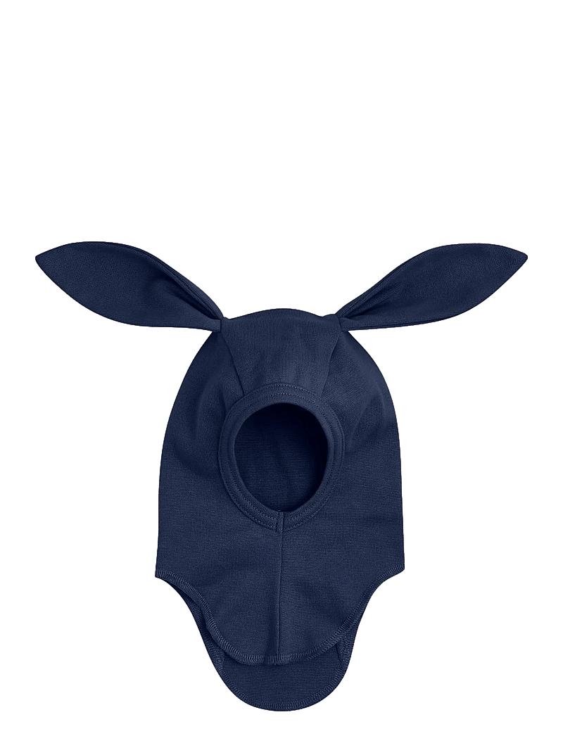 Huttelihut - Balaclava Ears Cotton Rib - winteraccessoires - navy blazer - 0