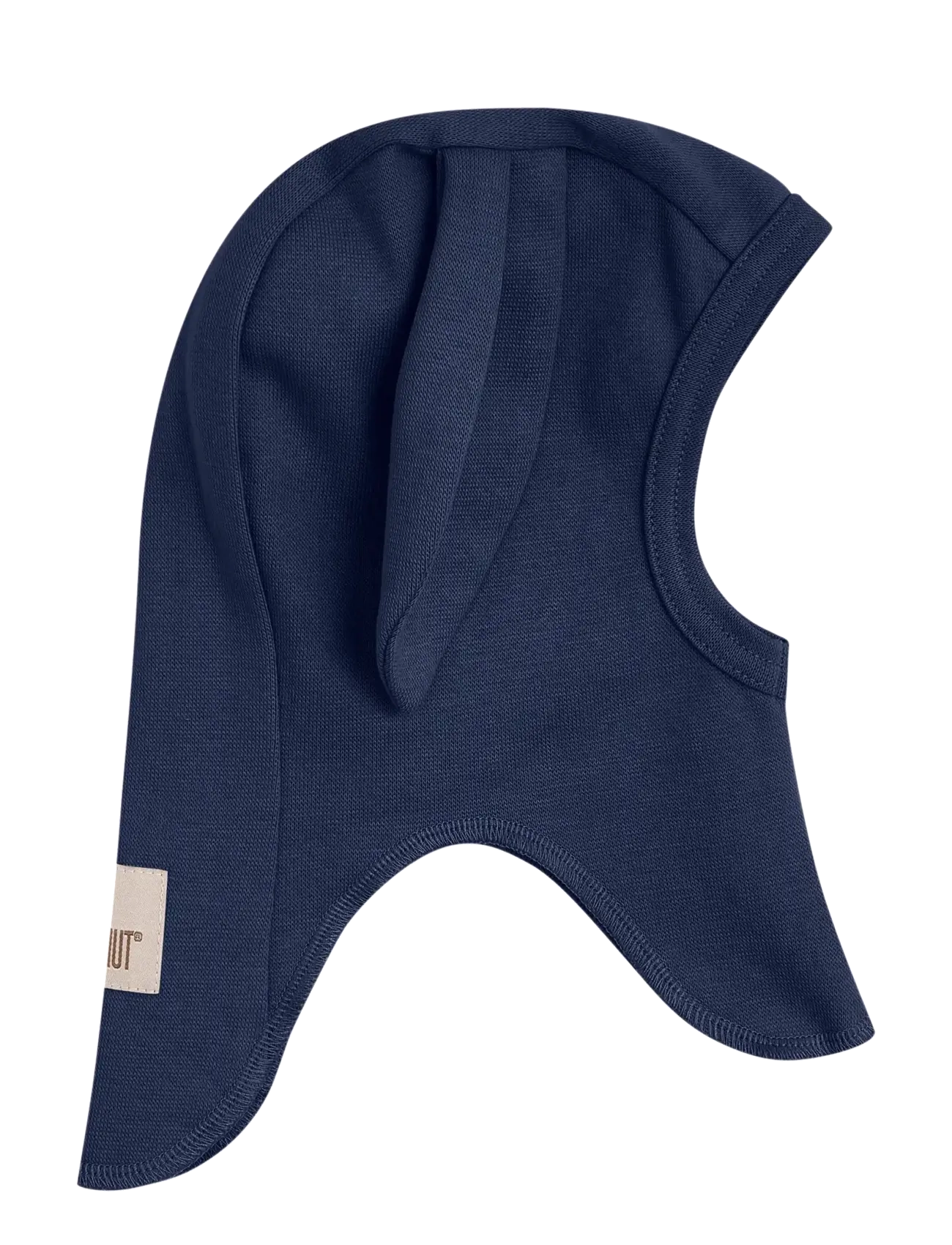 Huttelihut - Balaclava Ears Cotton Rib - vinteraccessoarer - navy blazer - 1