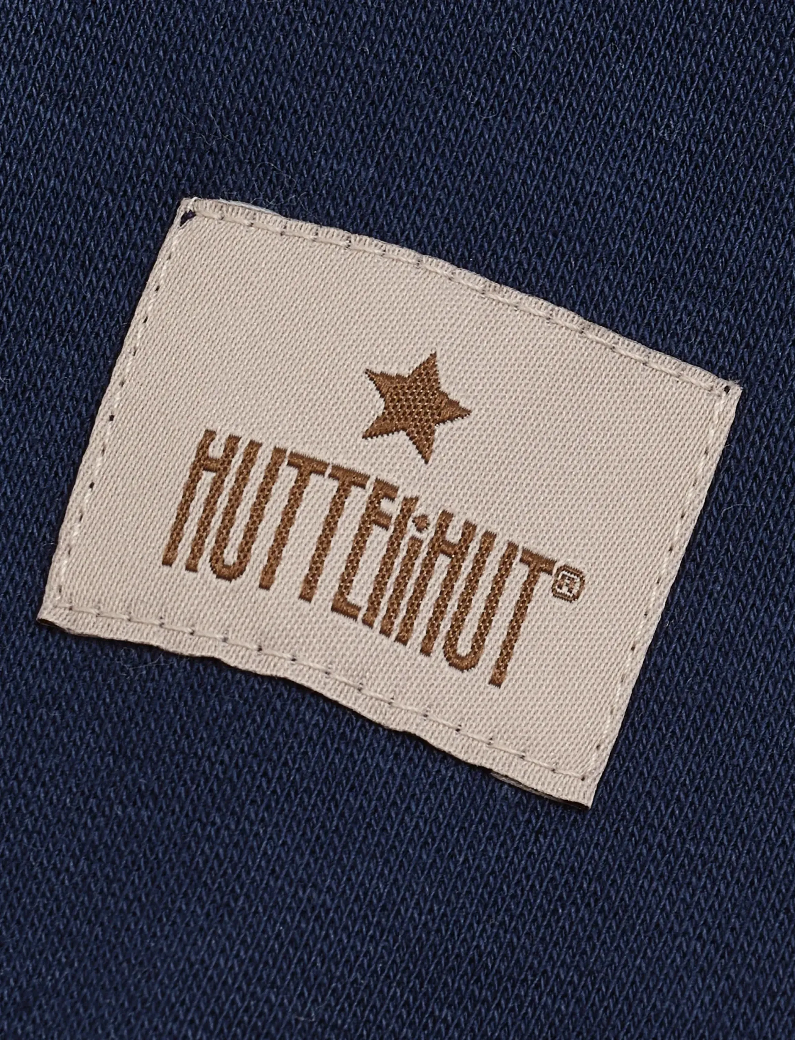 Huttelihut - Balaclava Ears Cotton Rib - vinteraccessoarer - navy blazer - 2