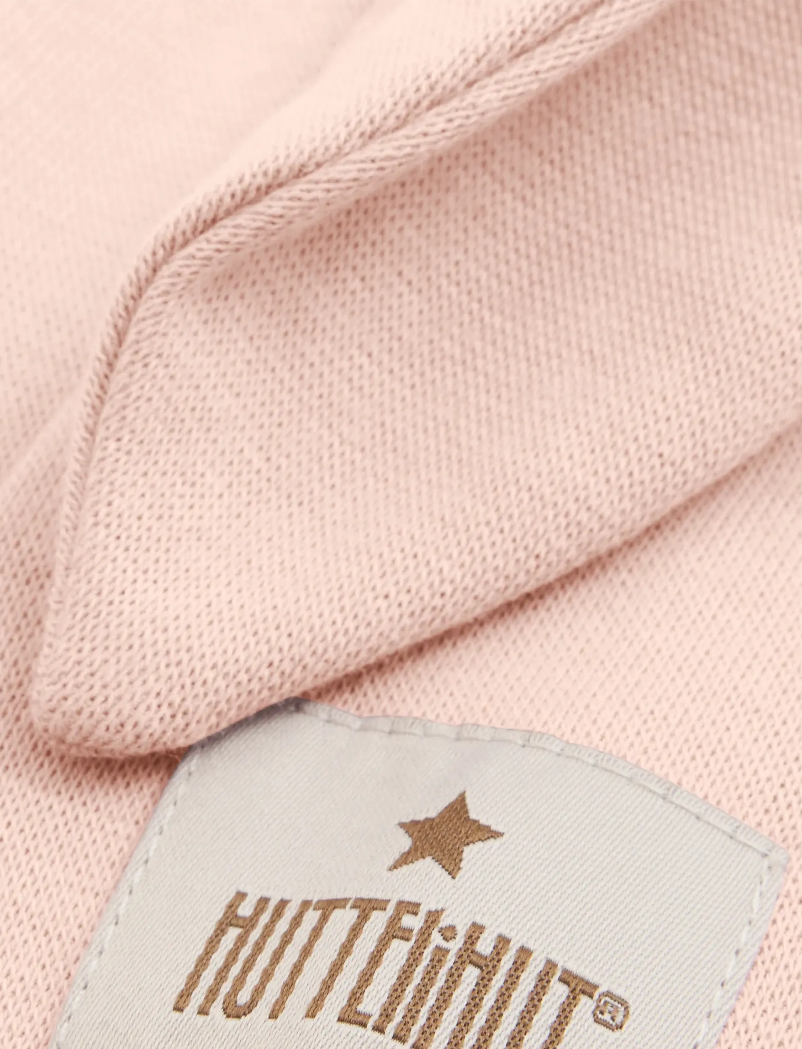 Huttelihut - Balaclava Ears Cotton Rib - vinter tilbehør - peach blush - 2