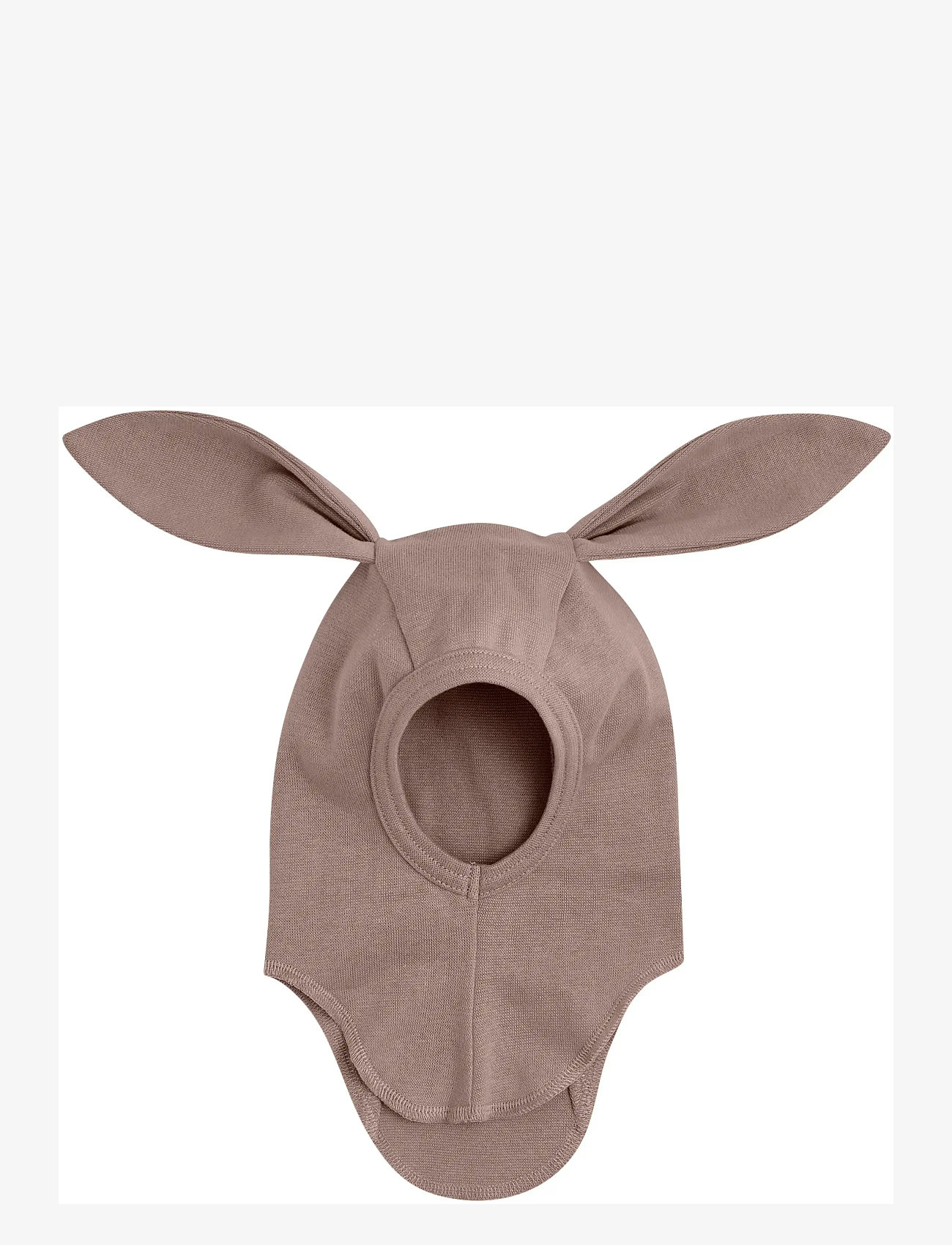 Huttelihut - Balaclava Ears Cotton Rib - winter accessories - savannah melange - 0