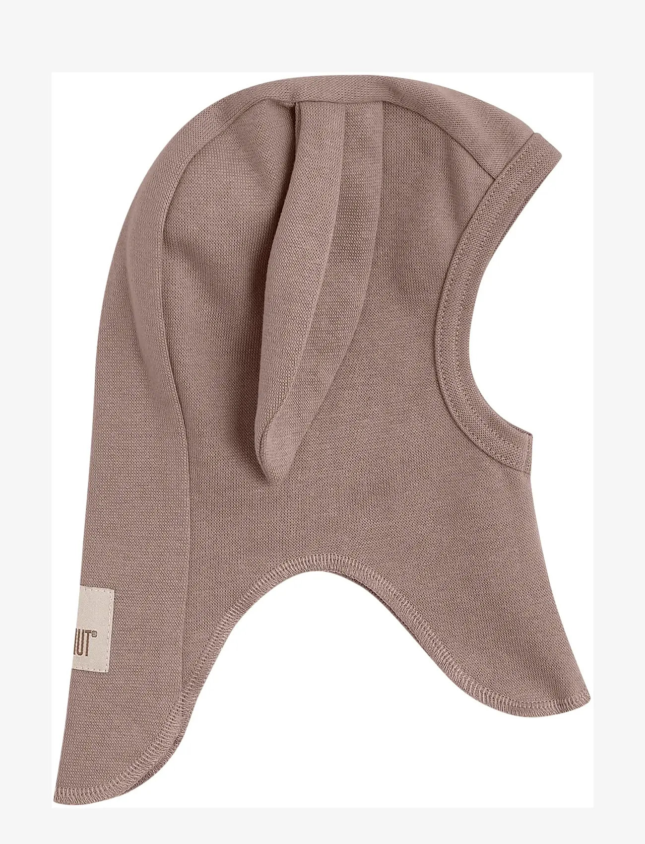 Huttelihut - Balaclava Ears Cotton Rib - winter accessories - savannah melange - 1