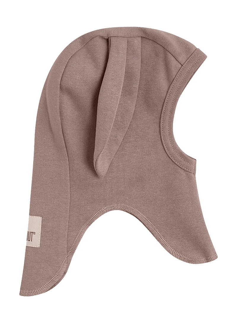 Huttelihut - Balaclava Ears Cotton Rib - winter accessories - savannah melange - 1