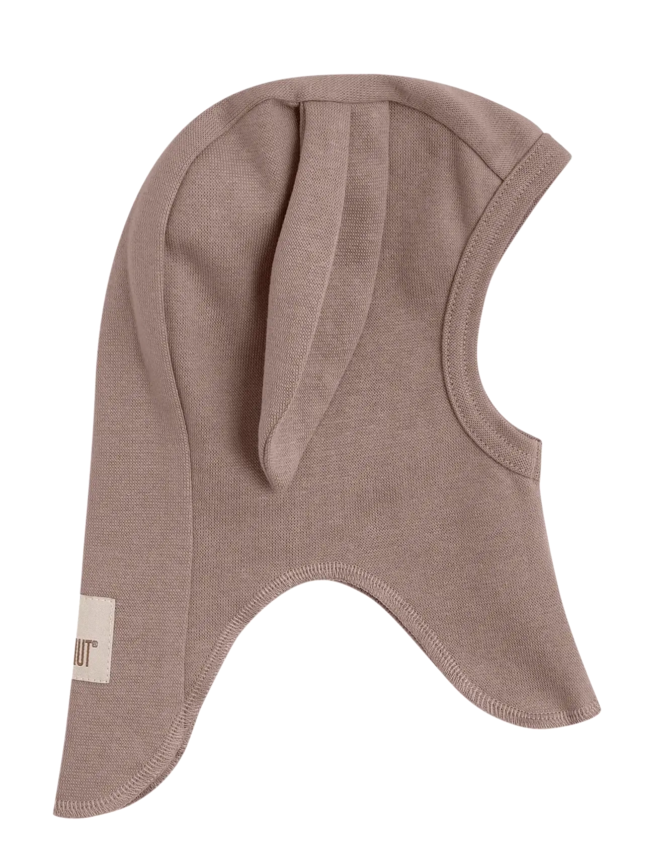 Huttelihut - Balaclava Ears Cotton Rib - vinteraccessoarer - savannah melange - 1