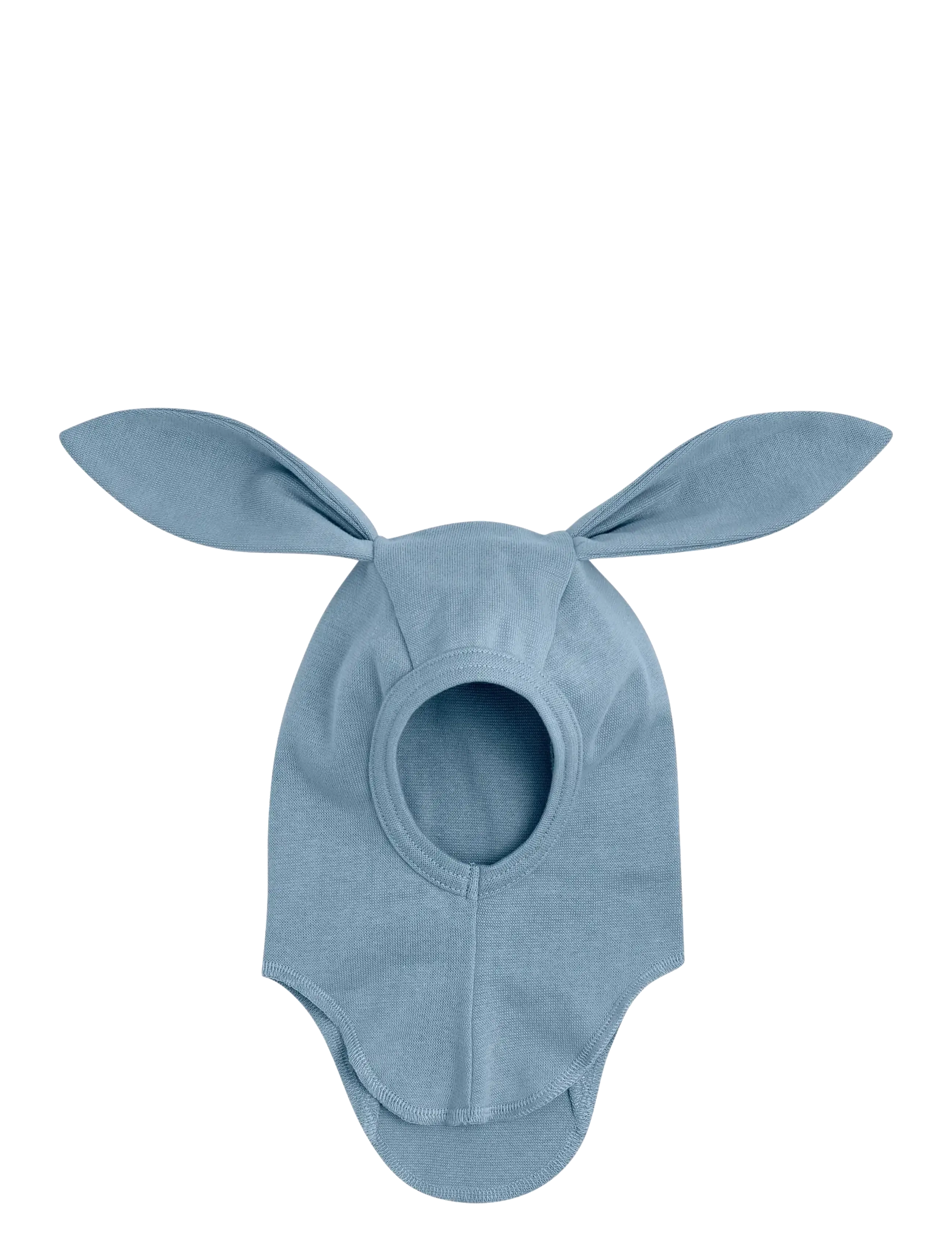 Huttelihut Balaclava Ears Cotton Rib - Huttelihut - WINDWARD BLUE / blue