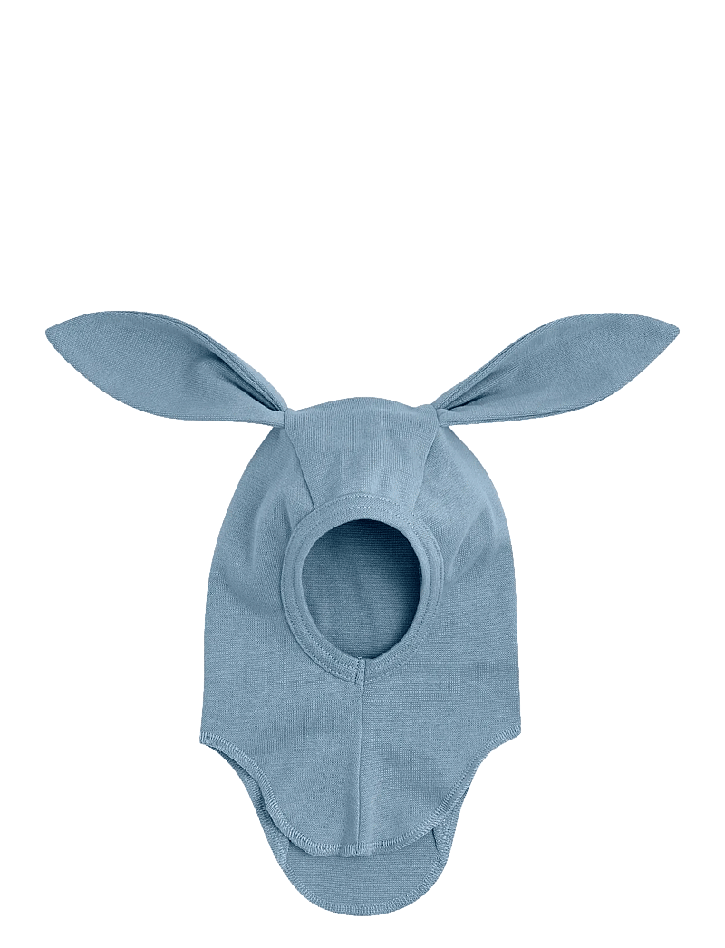 Huttelihut - Balaclava Ears Cotton Rib - winter accessories - windward blue - 0
