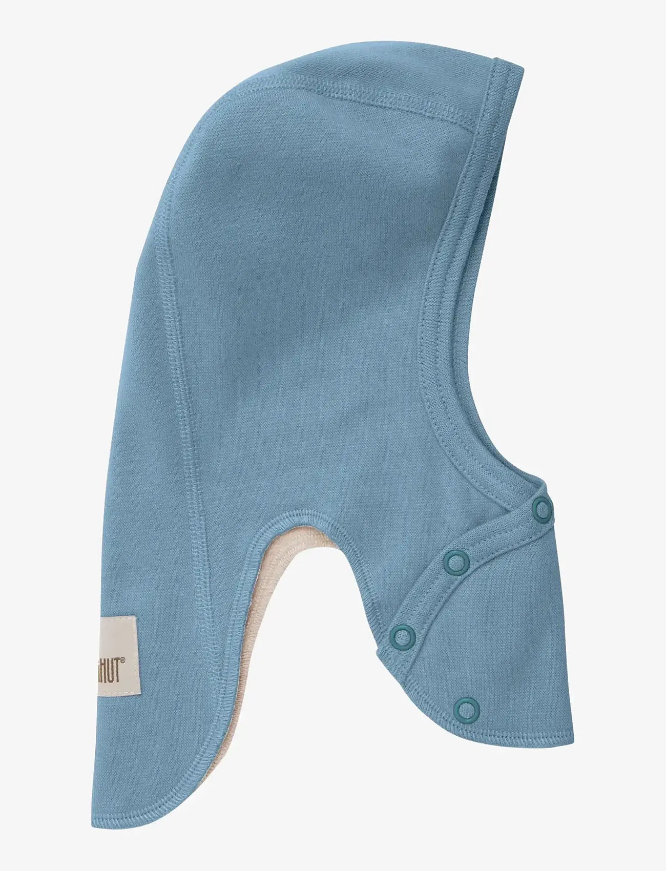 Huttelihut - Balaclava Cotton Rib w. Lin. - vinter tilbehør - windward blue - 0