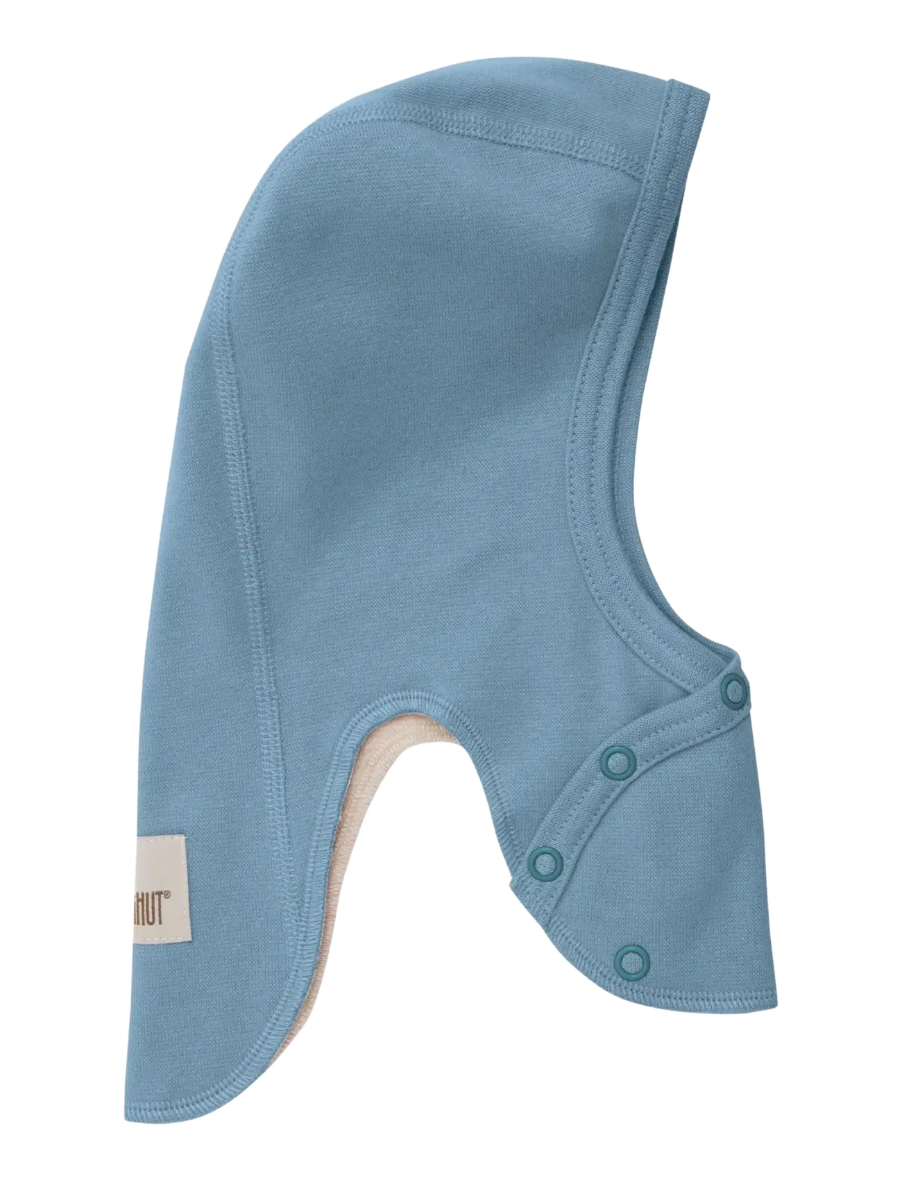 Huttelihut Balaclava Cotton Rib w. Lin. - Accessoarer - WINDWARD BLUE / blue