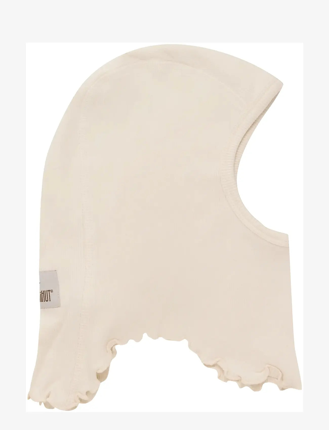 Huttelihut - Balaclava Rib - vinter tilbehør - antique white - 0