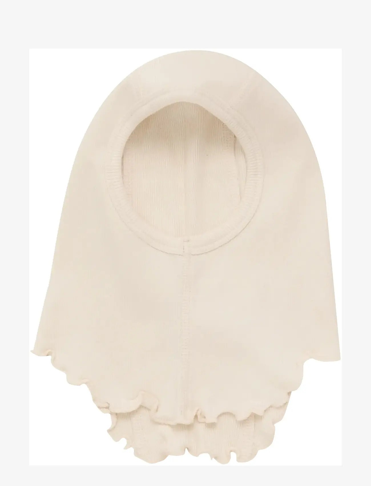 Huttelihut - Balaclava Rib - vinter tilbehør - antique white - 1