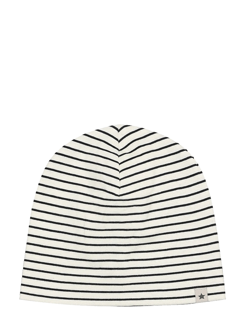 Huttelihut - Beanie Stripe Rib - beanies - navy blazer - 0