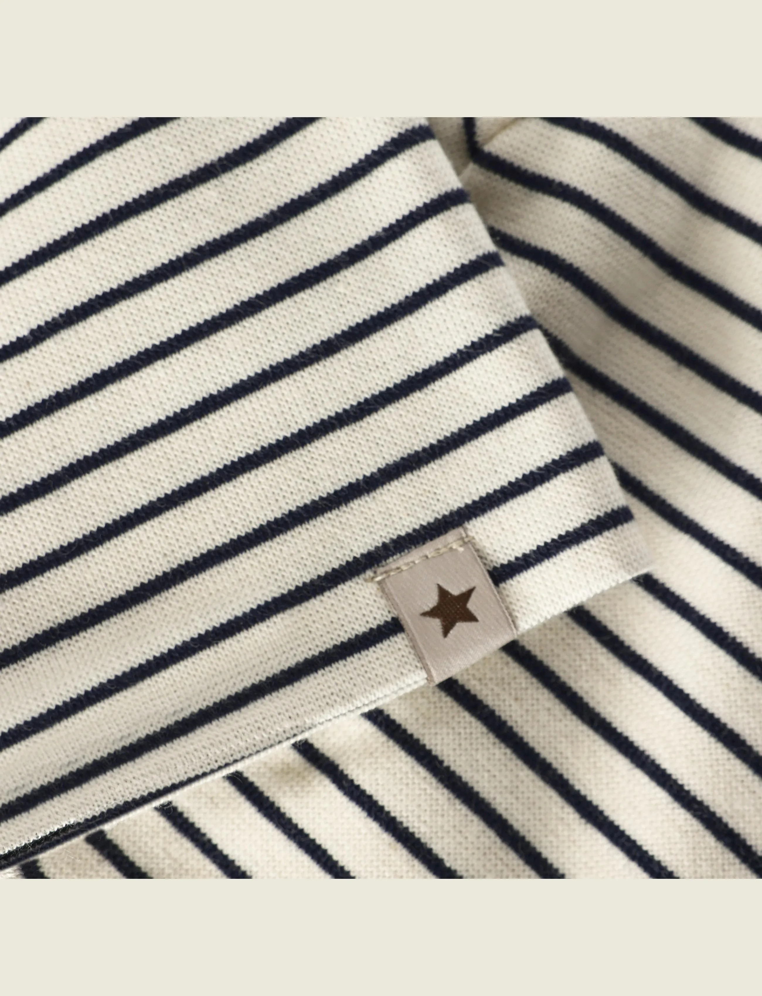 Huttelihut - Beanie Stripe Rib - „beanie" tipo kepurės - navy blazer - 2