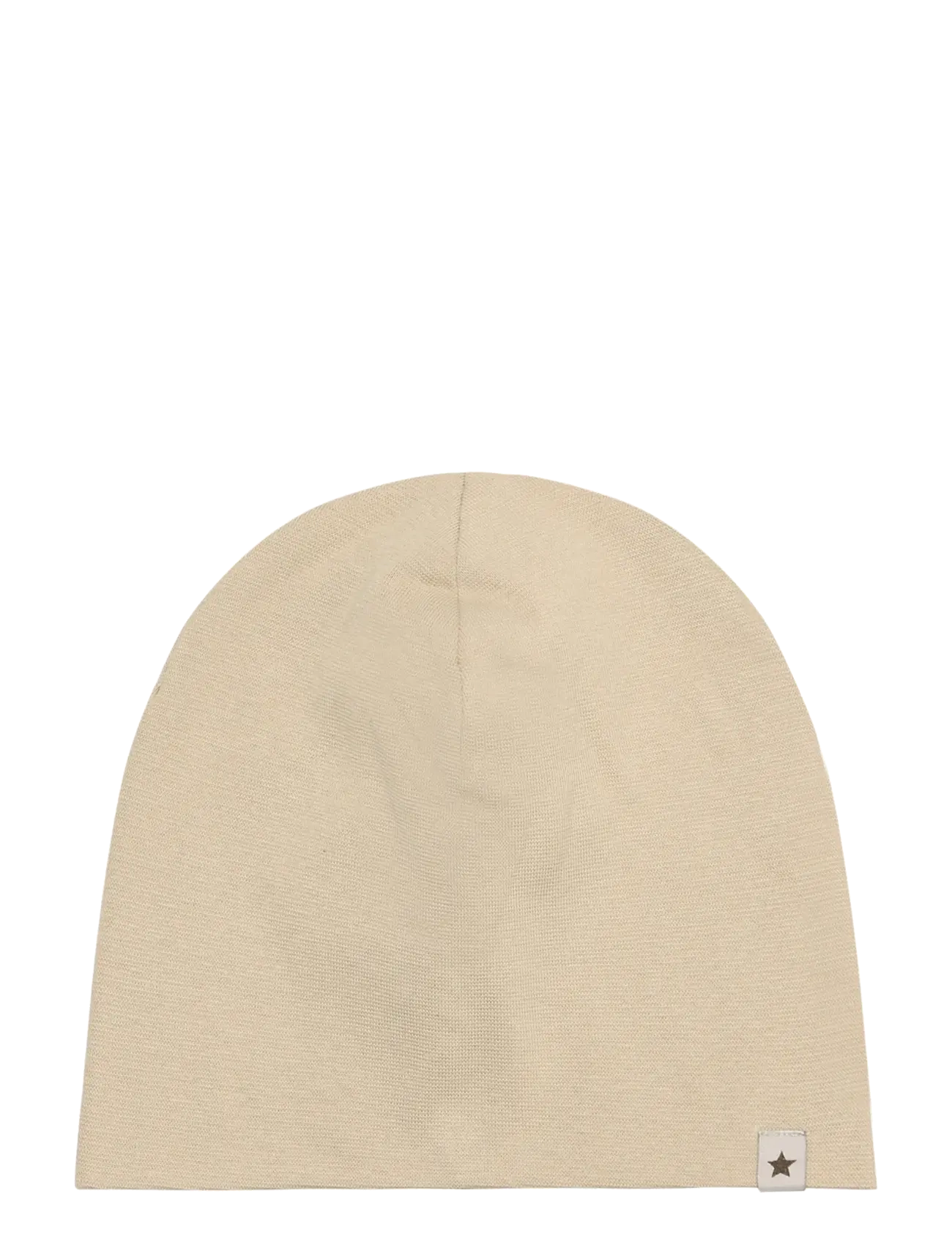 Huttelihut Beanie Solid Rib, 8-10Y, Cream, Huer > Beanie, Børn
