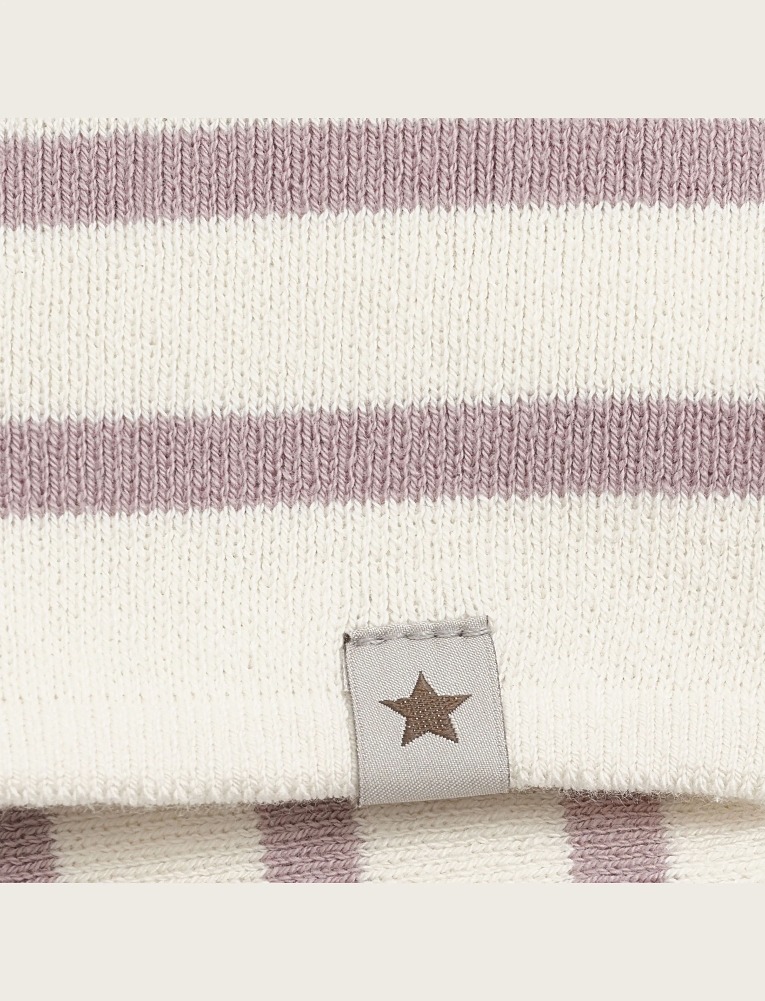 Huttelihut - Beanie Stripe Knit - accessoires - deauville mauve - 2
