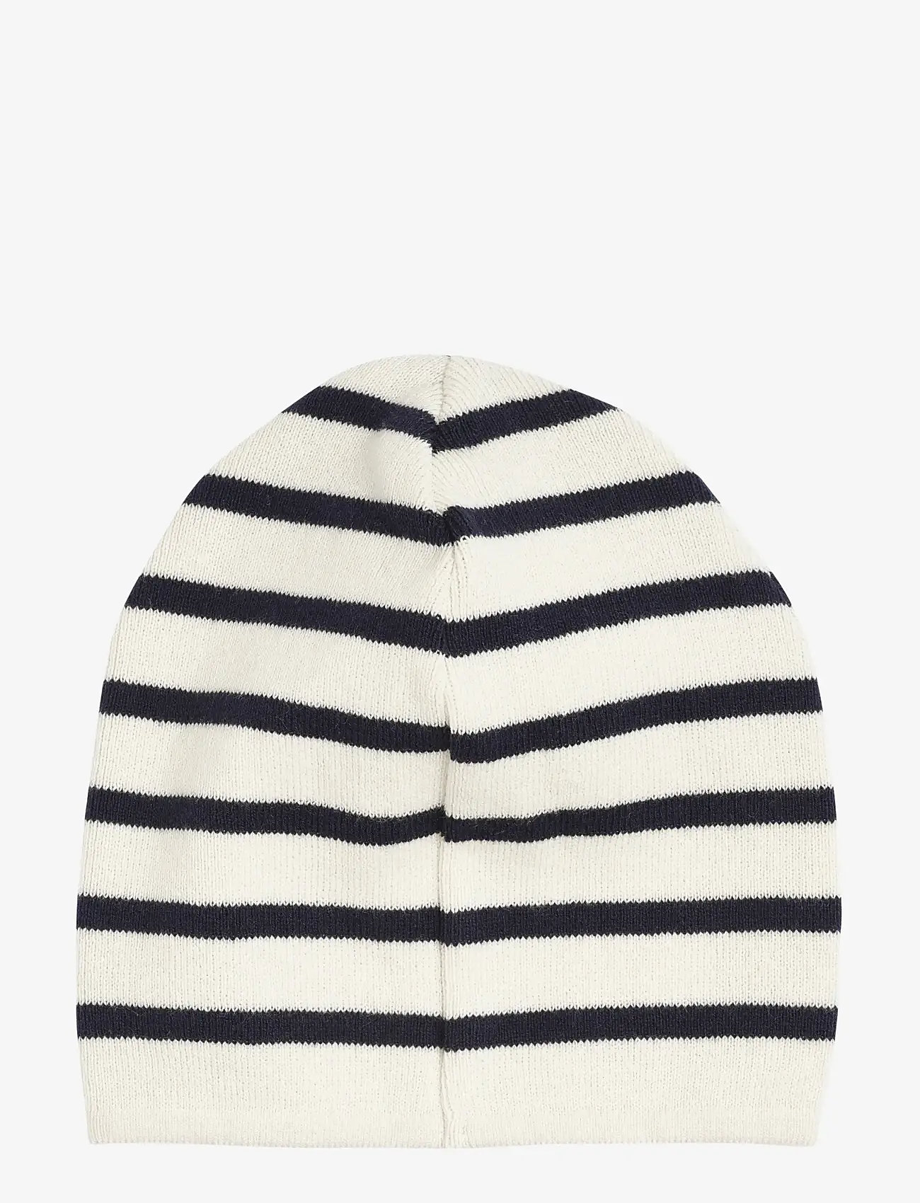 Huttelihut - Beanie Stripe Knit - beanies - navy blazer - 1