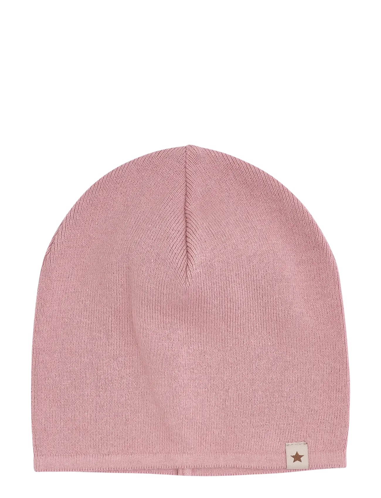 Huttelihut Beanie Solid Knit - Aksessuaarid - DEAUVILLE MAUVE / pink/rose