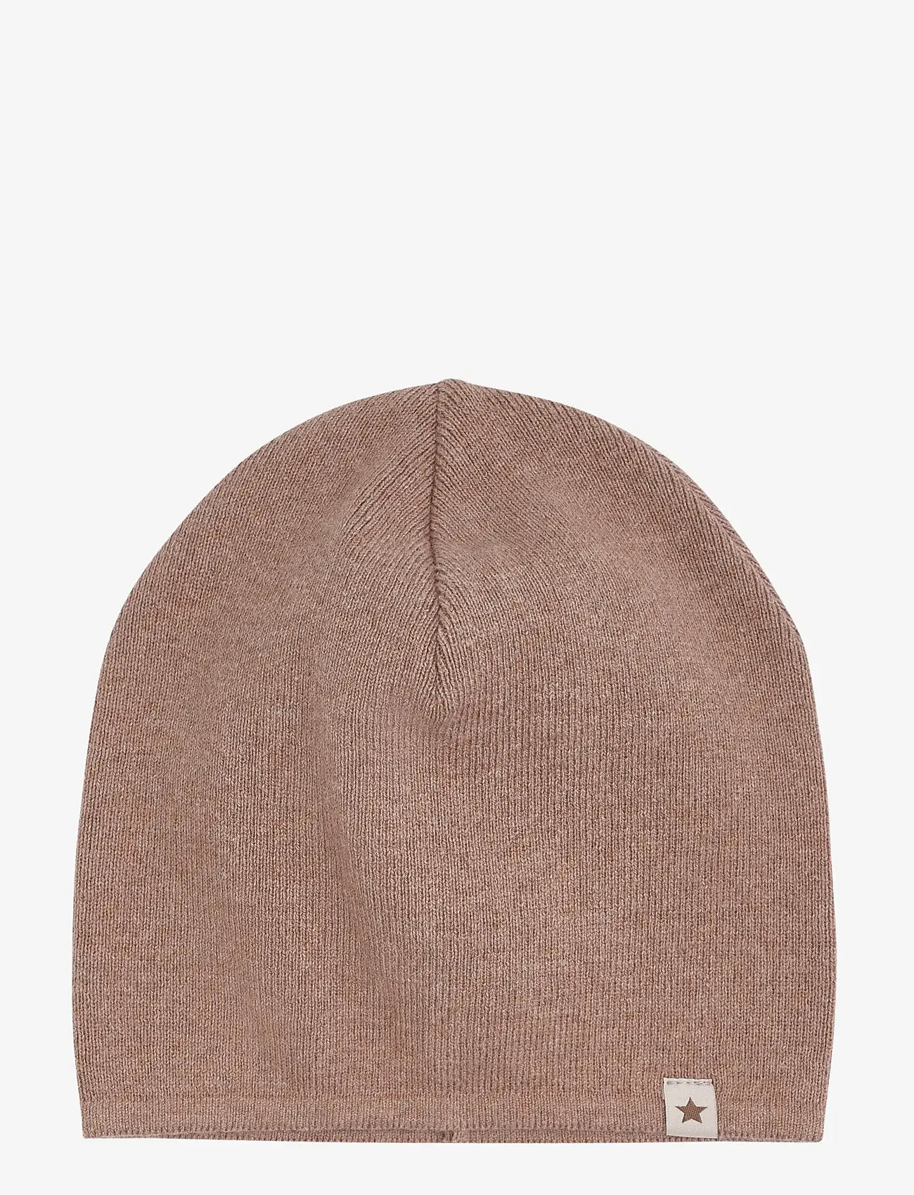 Huttelihut - Beanie Solid Knit - beanies - savannah melange - 0