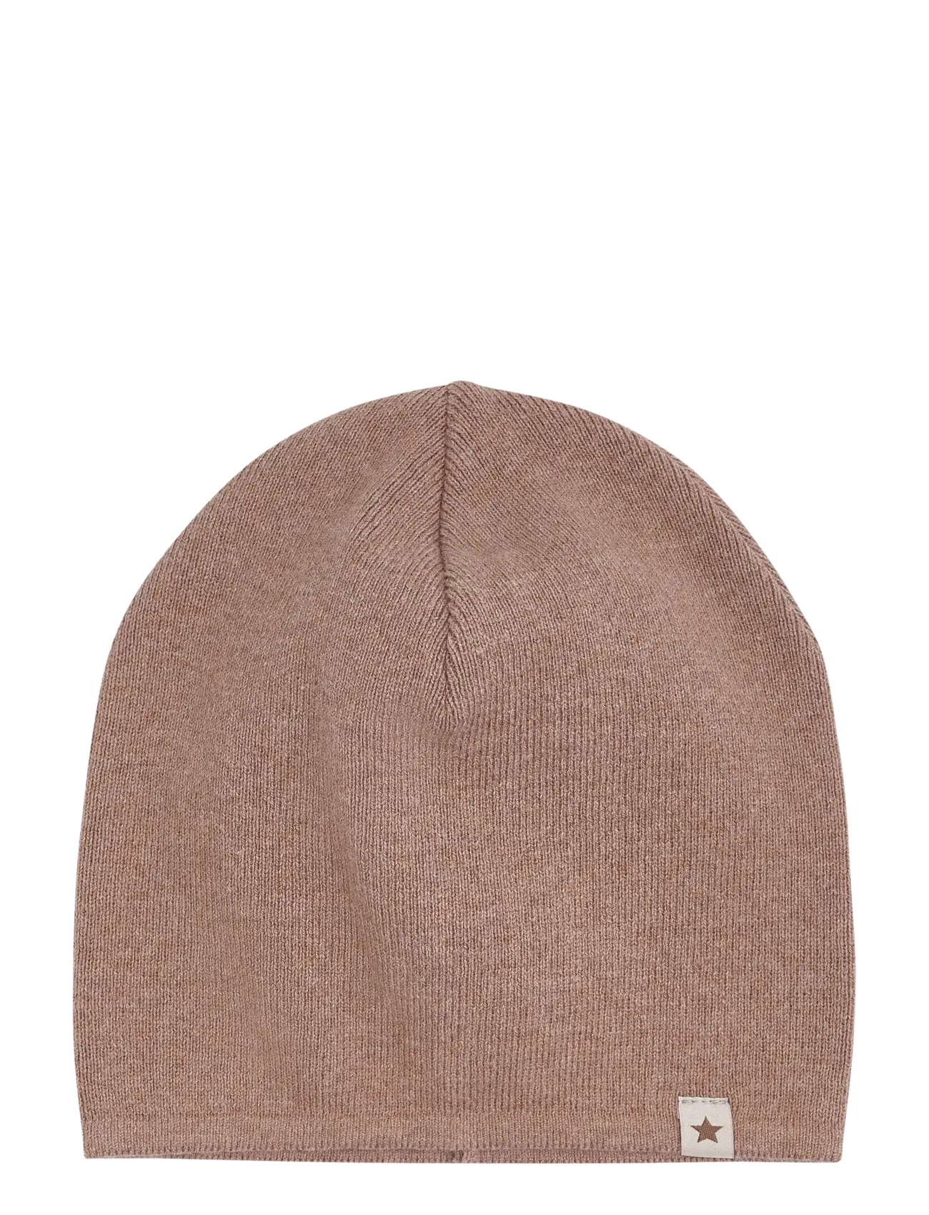 Huttelihut Beanie Solid Knit - Huer - SAVANNAH MELANGE / beige