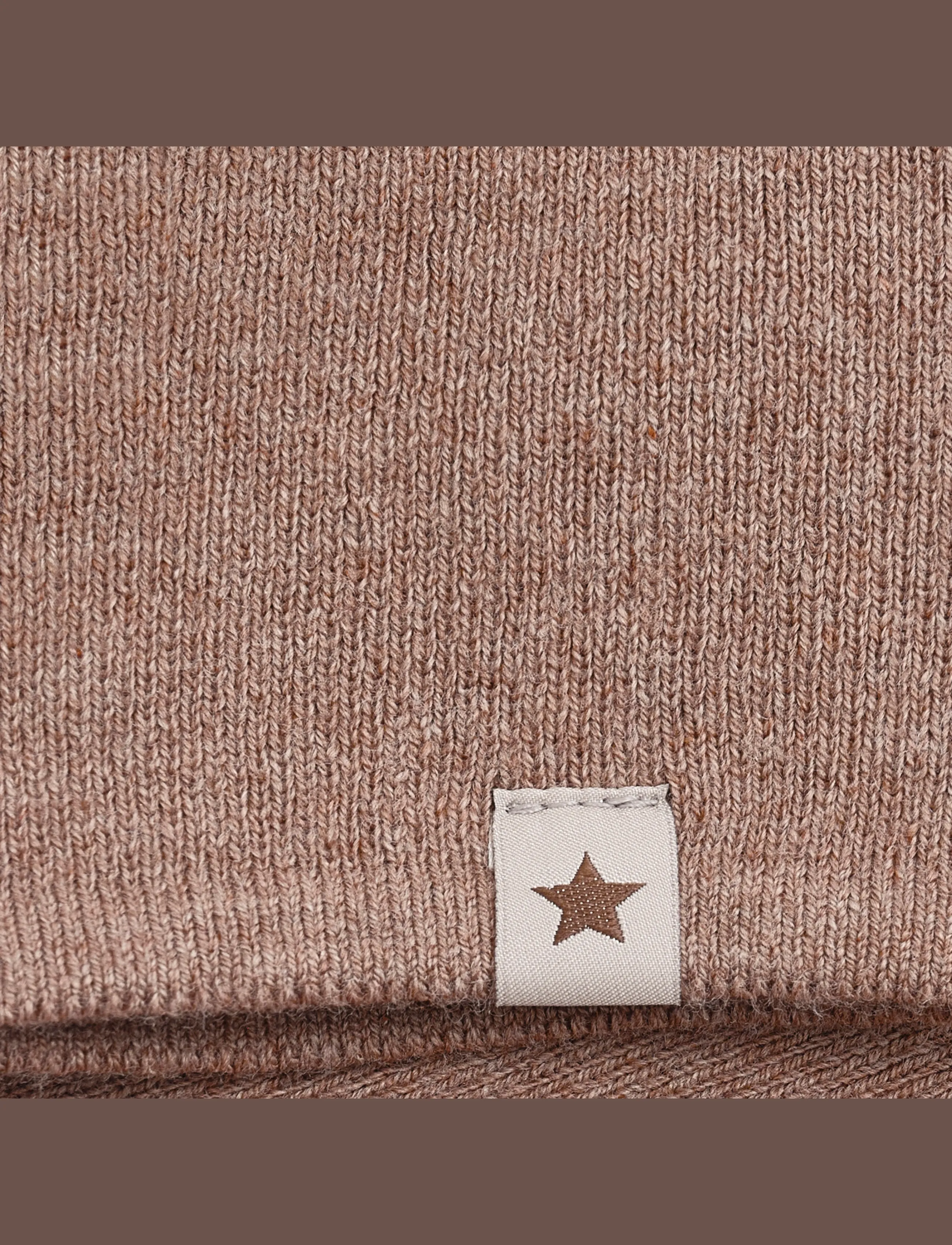 Huttelihut - Beanie Solid Knit - accessories - savannah melange - 2