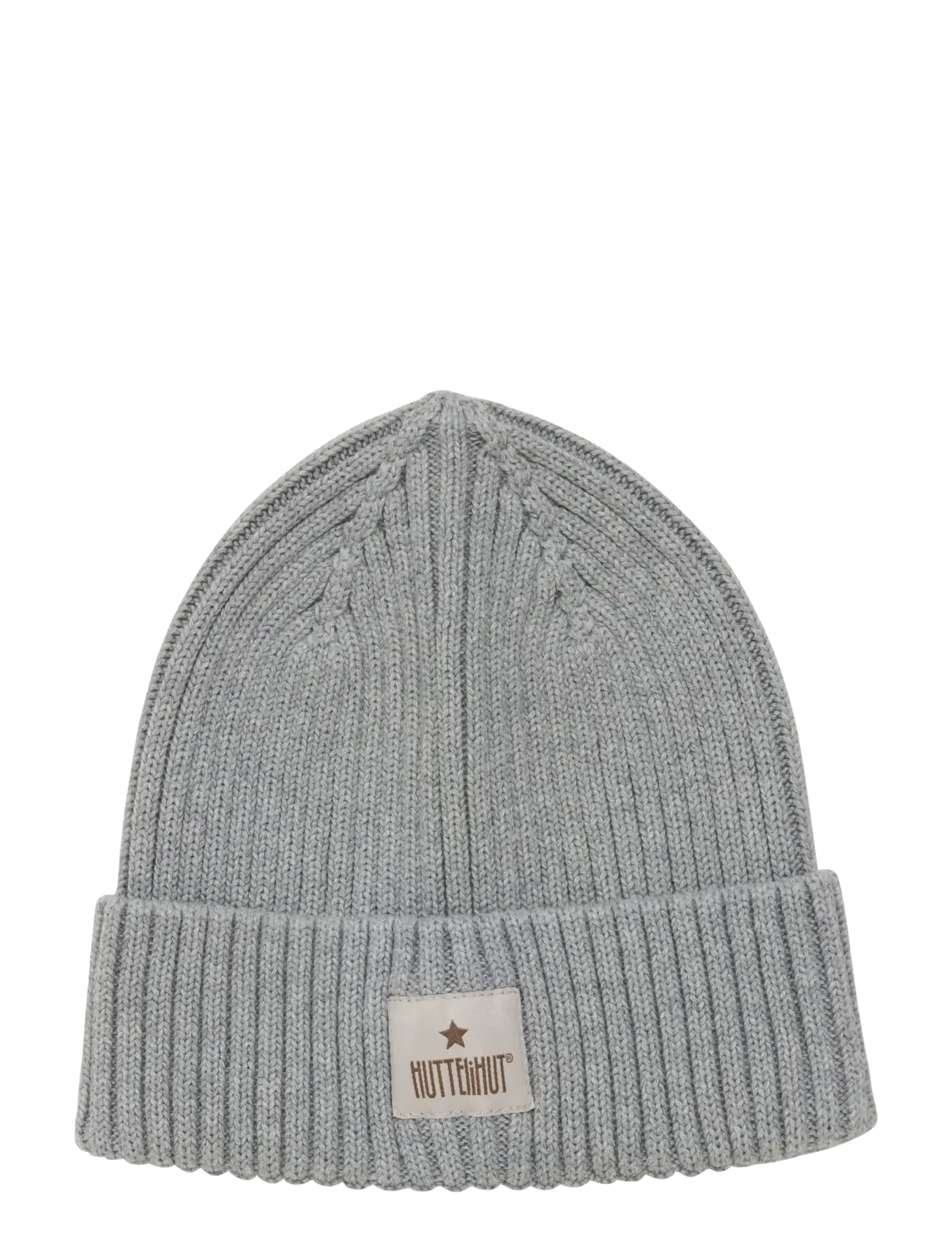 Huttelihut Hat Knit - Huer - MEDIUM GREY MELANGE / grey