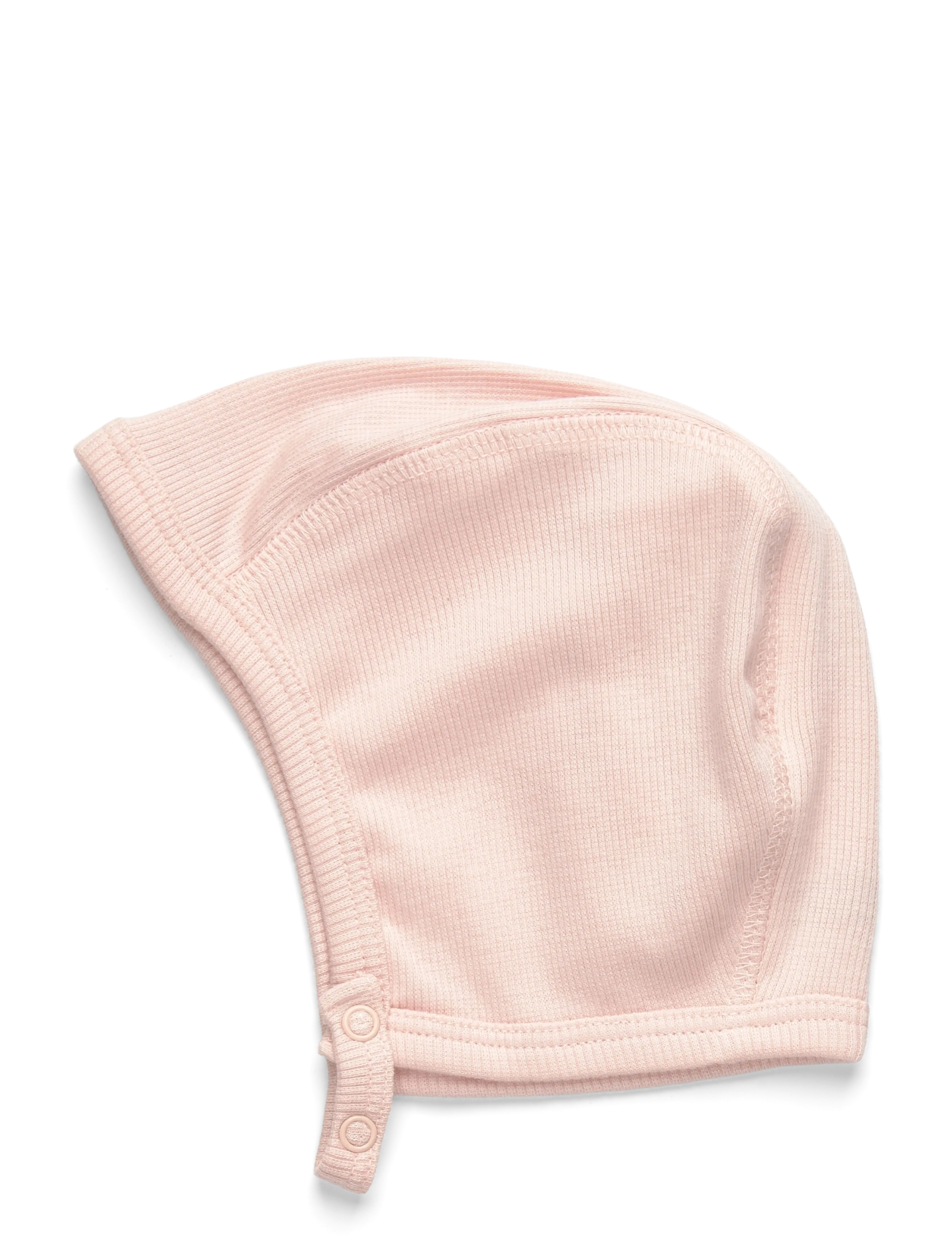 Huttelihut - Bonnet Rib - babymützen - peach blush - 1