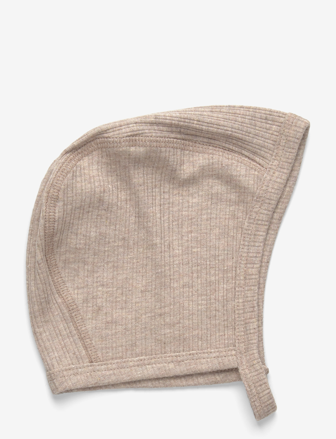 Huttelihut - Bonnet Rib - babyhuer - white pepper melange - 0
